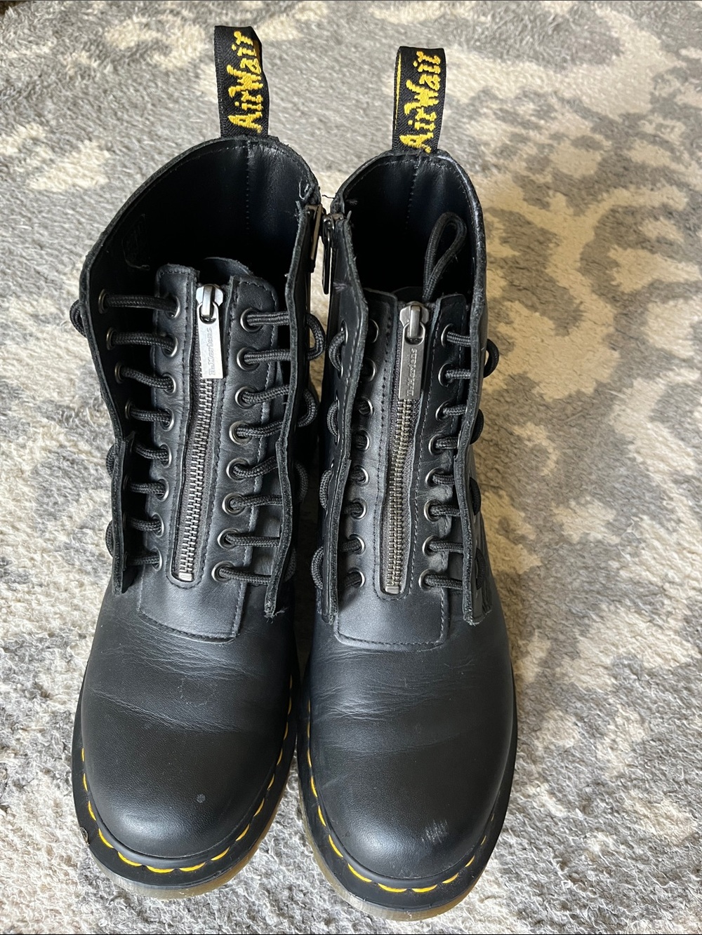 Dr. Martens 1460 Pascal Nappa Zipper Boots - Picture 4 of 13